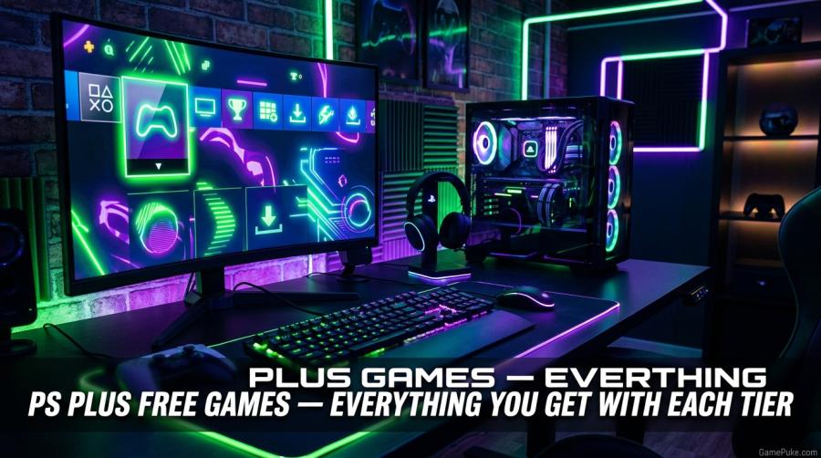 PS Plus Free Games — Everything You Get With Each Tier