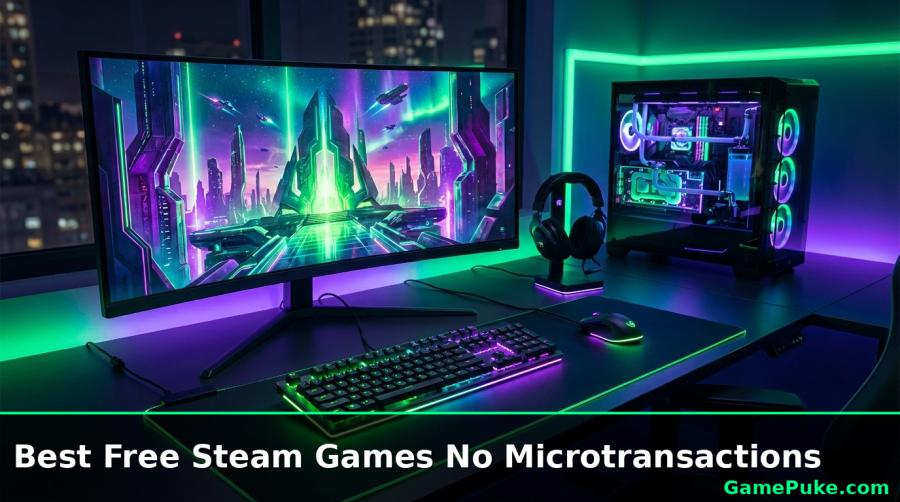 Best Free Steam Games with No Microtransactions