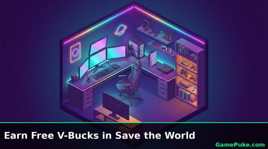 How to Earn Free V-Bucks in Save the World